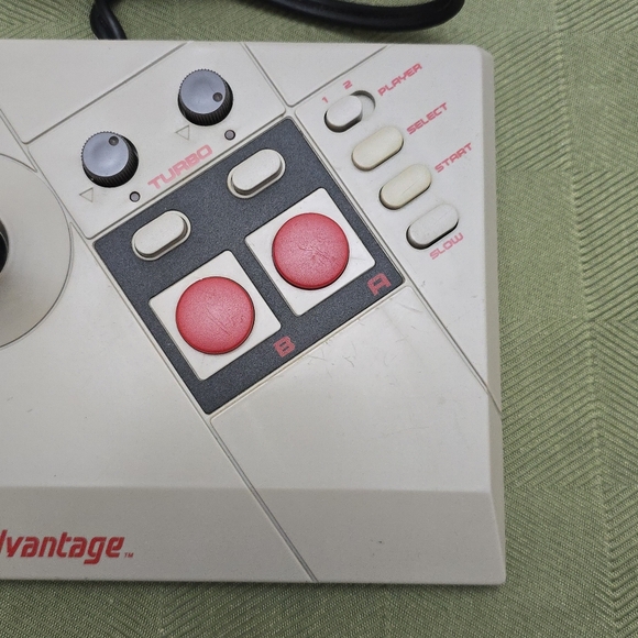 Vintage Nintendo NES Advantage Joystick Controller NES-026 Untested / As-Is 1987 - Picture 4 of 16